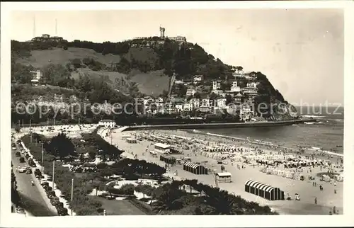 San Sebastian Guipuzcoa Jardines y playa de Ondarreta / Donostia-San Sebastian /Guipuzcoa