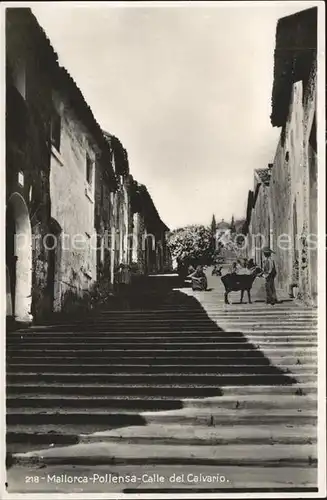 Mallorca Calle del Calvario Kat. Spanien