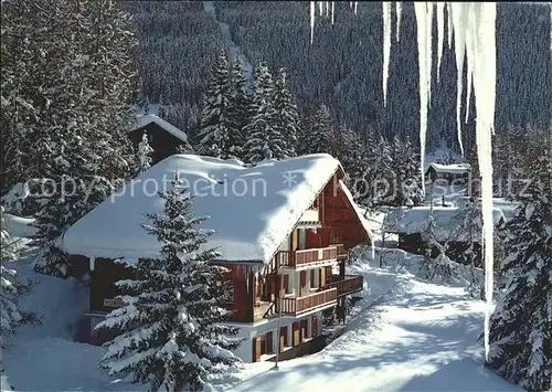 Valais Wallis Kanton Winteridyll Chalet Kat. Sion