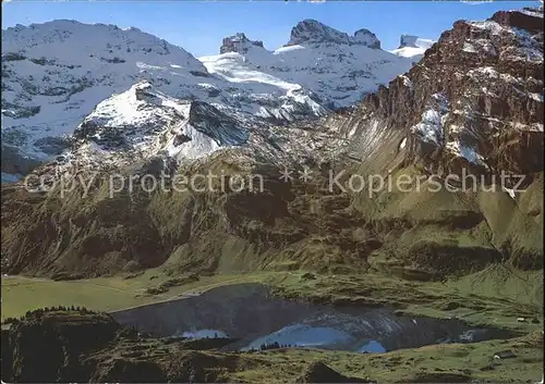 Engelberg OW Truebsee Jochpass Wendenstoecke Kat. Engelberg