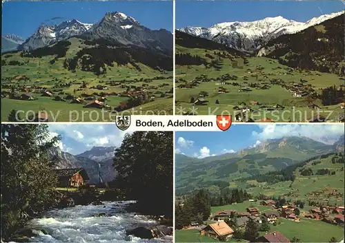 Boden Adelboden Lohner Wildstrubel Albristhorn Bonderspitz / Adelboden /Bz. Frutigen