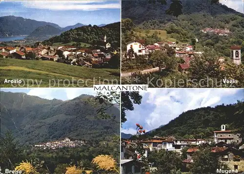 Malcantone Ticino Arosio Vezio Breno Mugena /  /Malcantone