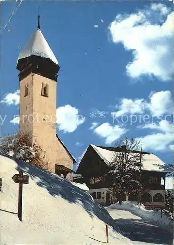 Fidaz GR Kirche Kat. Fidaz Flims