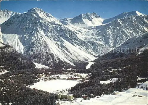 Arosa GR Obersee mit Schiesshorn Kat. Arosa