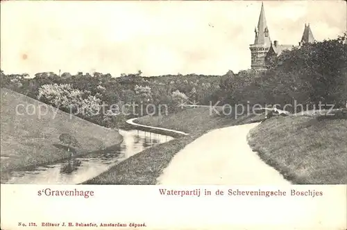 s-Gravenhage Waterpartij in de Scheveningsche Boschjes / Niederlande /Niederlande
