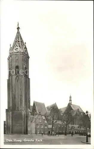 Den Haag Groote Kerk Kirche Kat. s Gravenhage