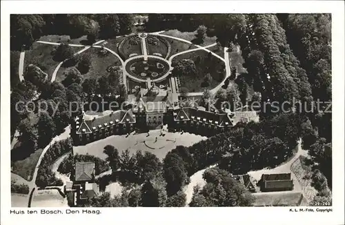 Den Haag Huis ten Bosch Luchtfoto Kat. s Gravenhage