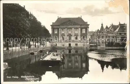 Den Haag Mauritshuis Vijver Kat. s Gravenhage