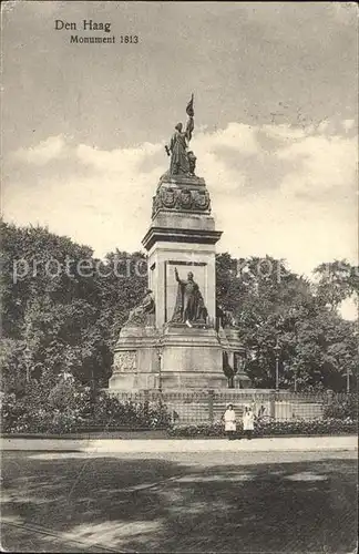 Den Haag Monument 1813 Nationaldenkmal Kat. s Gravenhage