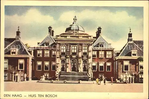 Den Haag Huis ten Bosch Kat. s Gravenhage