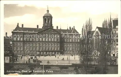 Amsterdam Niederlande Dam en Koninklijk Paleis Kat. Amsterdam