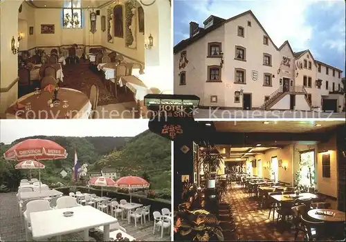 Esch-sur-Sure Hotel Cafe Restaurant De la Sure / Esch-sur-Sure /Diekirch