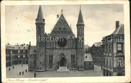 Den Haag Ridderzaal Kat. s Gravenhage
