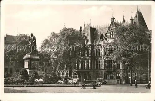 Den Haag Plein Standbeeld Prins Willem van Oranje Ministerie van Justitie Kat. s Gravenhage