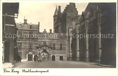 Den Haag Stadhouderspoort Kat. s Gravenhage