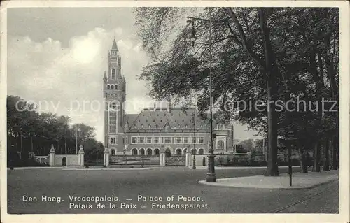 Den Haag Vredespaleis Friedenspalast Kat. s Gravenhage