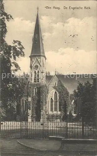 Den Haag Engelsche Kerk Kirche Kat. s Gravenhage