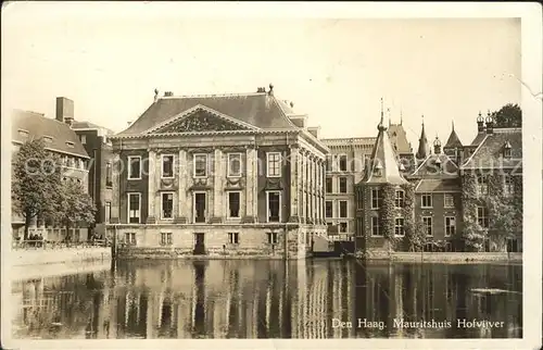 Den Haag Museum Mauritshuis Hofvijver Kat. s Gravenhage