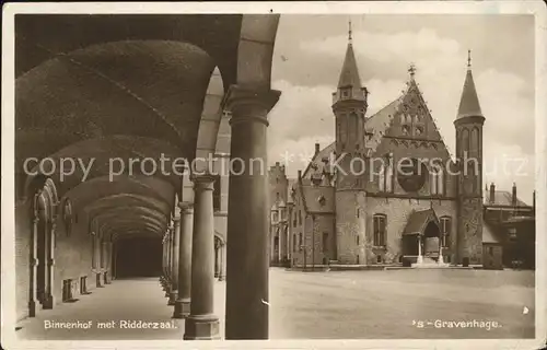 s-Gravenhage Binnenhof Ridderzaal Arkaden / Niederlande /Niederlande