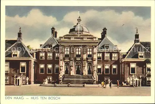 Den Haag Huis ten Bosch Kat. s Gravenhage