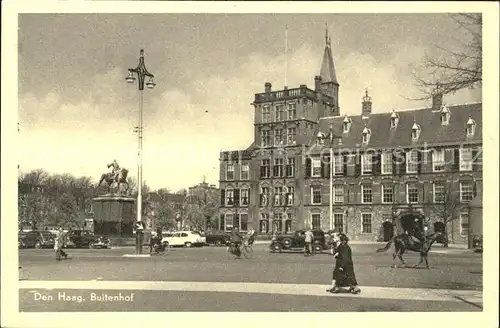 Den Haag Buitenhof Monument Denkmal Kat. s Gravenhage