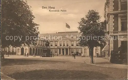 Den Haag Koninklijk Paleis Noordeinde Standbeeld Prins Willem I Kat. s Gravenhage