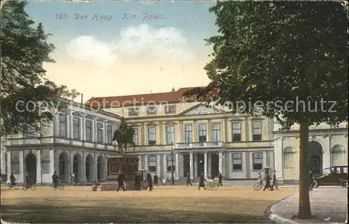 Den Haag Koninklijk Paleis Noordeinde Standbeeld Prins Willem I Denkmal Kat. s Gravenhage