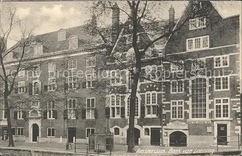 Amsterdam Niederlande Bank van Leening Kat. Amsterdam