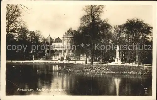 Amsterdam Niederlande Paviljoen Vondelpark Kat. Amsterdam