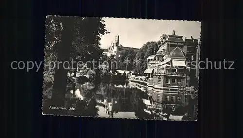 Amsterdam Niederlande Lido Kanal Kat. Amsterdam