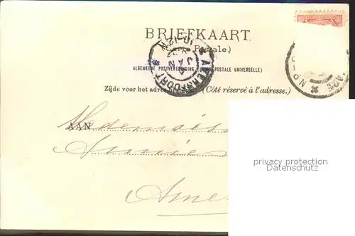 s-Gravenhage Witte Societeit Versiering 7 Feb 1901 / Niederlande /Niederlande
