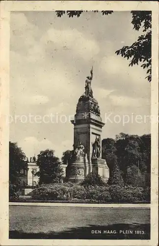 Den Haag Plein 1813 Nationaldenkmal Kat. s Gravenhage