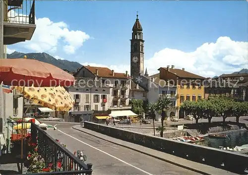 Ascona TI Promenada Kirche / Ascona /Bz. Locarno