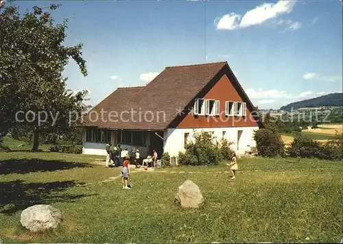 Seengen AG Ref Heimstaette auf dem Ruegel Jugendhaus Kat. Seengen