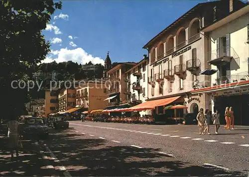Ascona TI Strassenpartie / Ascona /Bz. Locarno