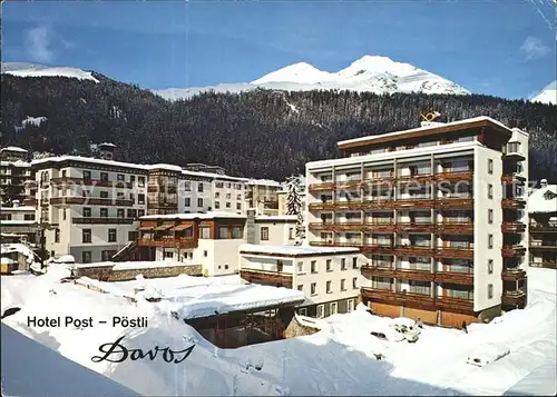 Davos Platz GR Hotel Post Poestli Garni / Davos /Bz. Praettigau-Davos