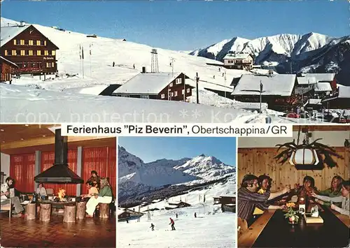 Obertschappina GR Ferienhaus Piz Beverin am Heinzenberg Details /  /Rg. Andeer