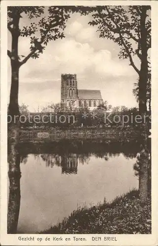 Brielle Niederlande Kerk Toren