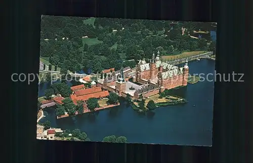 Hillerod Frederiksborg Slot Schloss Fliegeraufnahme Kat. 