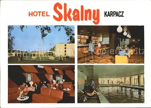 Karpacz Hotel Skalny Bar Lounge Hallenbad Kat. Polen