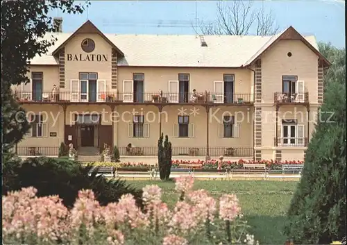 Keszthely Hotel Balaton Kat. Balaton Plattensee