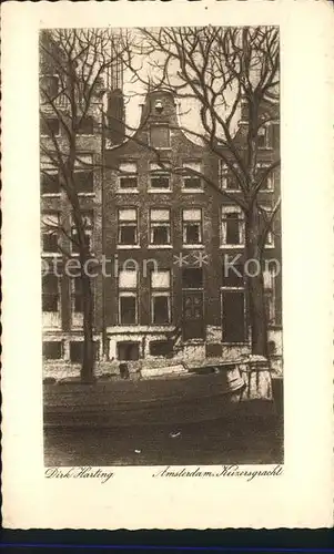 Amsterdam Niederlande Harting Keizersgracht Kat. Amsterdam