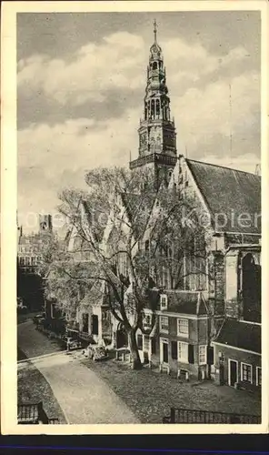 Amsterdam Niederlande Kerk Oudekerkplein Kat. Amsterdam