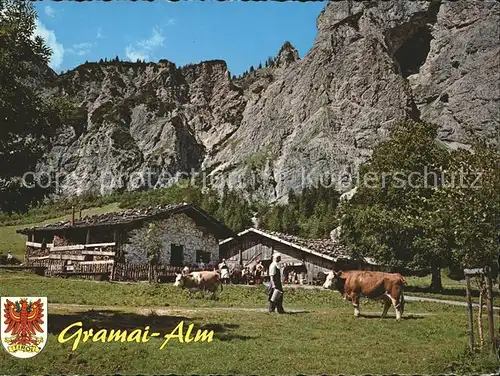 Gramaialm Alpengasthof Gramai Kat. Eben am Achensee