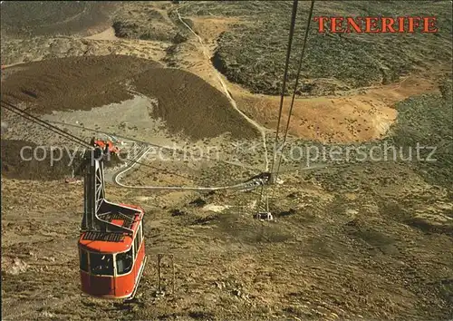 Tenerife Luftseilbahn  Kat. Islas Canarias Spanien