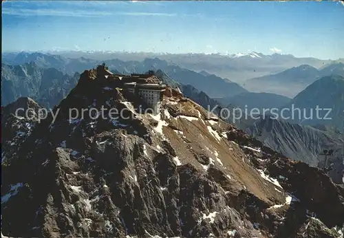 Tirol Region Zugspitzgipfelstation Grossrestaurant Kat. Innsbruck