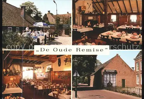 Amerongen Restaurant De Oude Remise Terrasse Kat. Niederlande