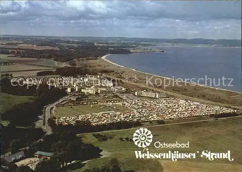 Weissenhaeuser Strand Ostseebad Fliegeraufnahme Kat. Wangels