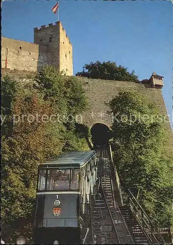 Salzburg Oesterreich Drahtseilbahn zur Festung Hohensalzburg / Salzburg /Salzburg und Umgebung