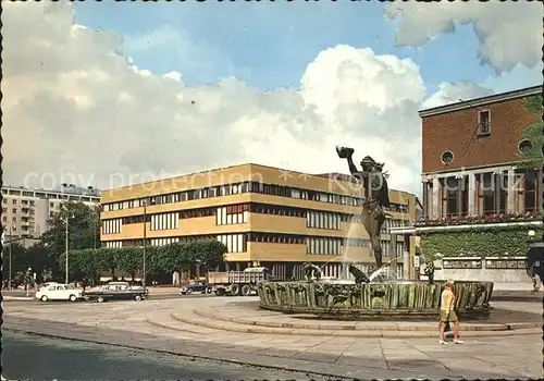 Goeteborg Goetaplatsen Stadsbiblioteket Kat. 